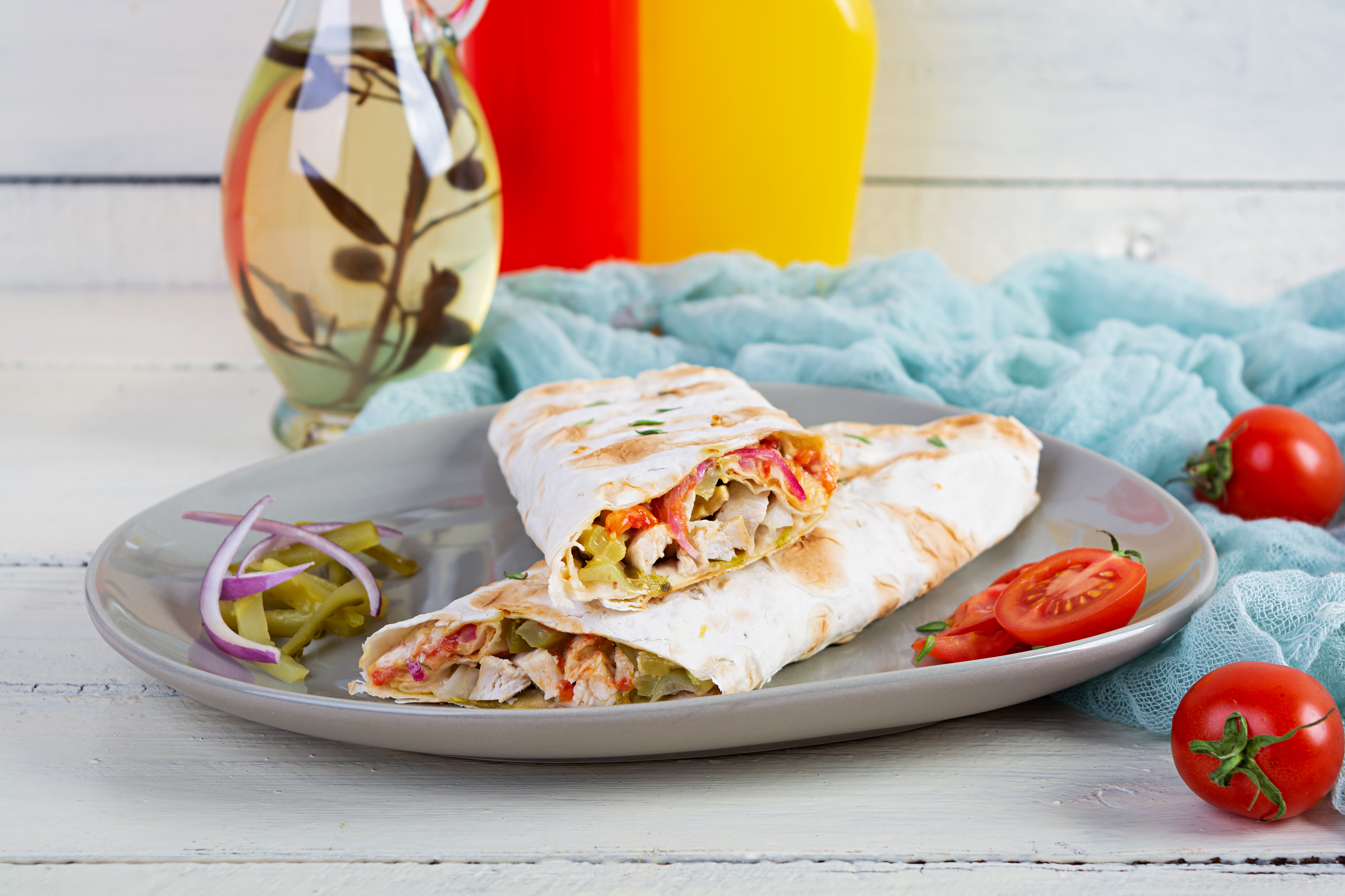 Deli-cious Grilled Chicken Wraps