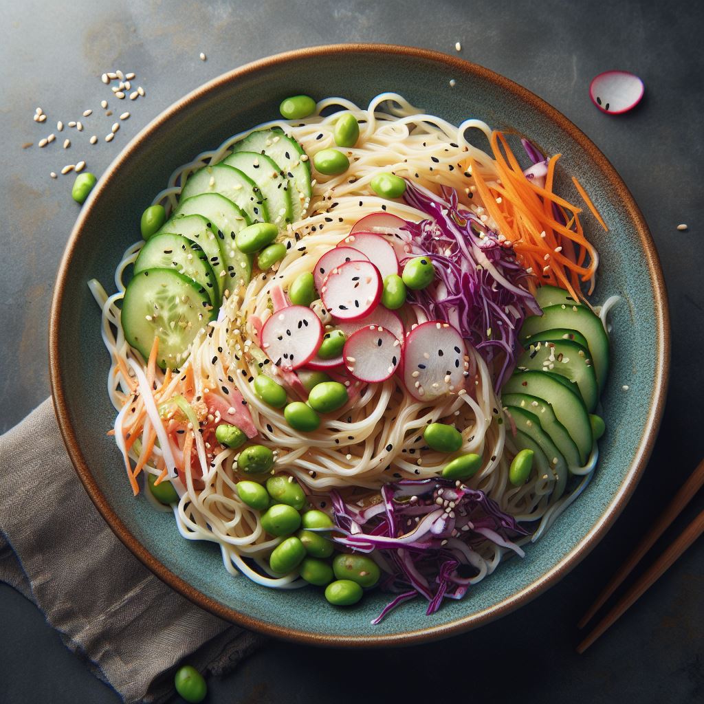 japanese sesame noodle salad