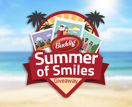 Buddig Summer of Smiles Giveaway logo