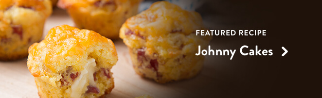 Johnny Cake Cornbread With Ham